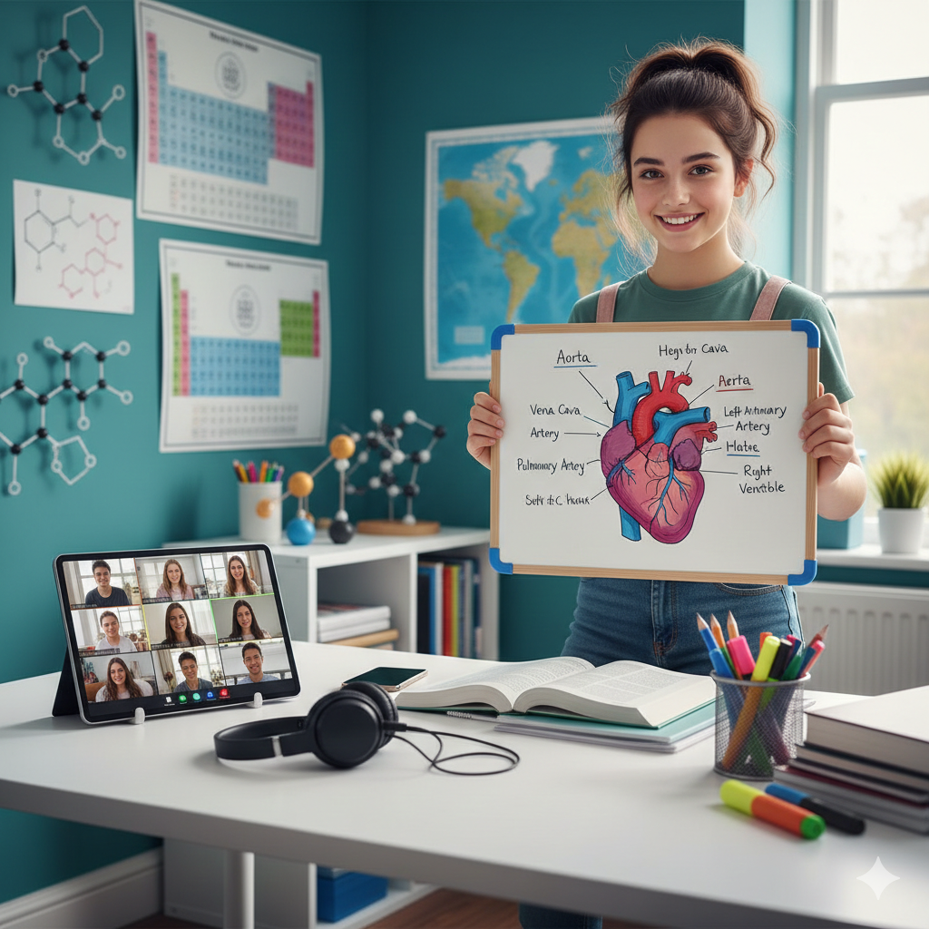 Virtual classroom session